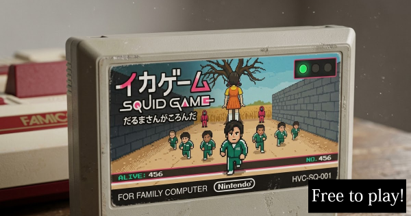 Retro Squid Game | Red Light, Green Light Survival Game プレビュー