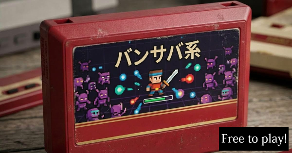 8ビット・ヴァンサバ｜ファミコン風ローグライク魔法サバイバルゲーム プレビュー