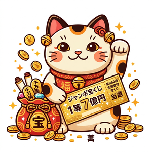 年末ジャンボ当選確率計算アプリ