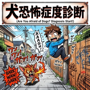 犬恐怖症（シノフォビア）度診断