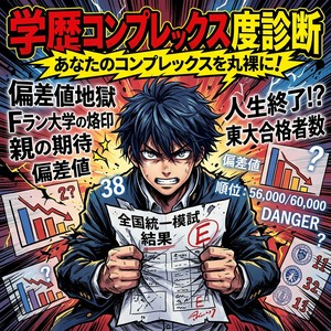 学歴コンプレックス度診断