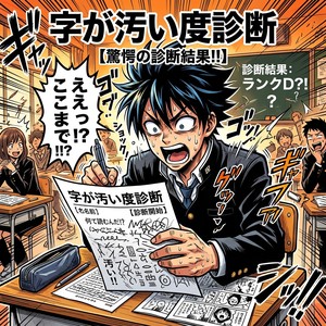 字が汚い度診断