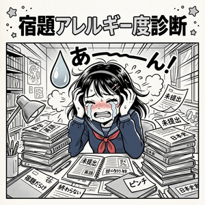 宿題アレルギー度診断