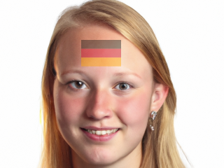 AR National Flag Body Paint(Germany)