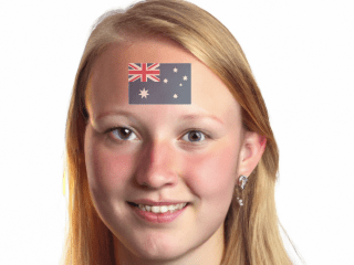 AR National Flag Body Paint(Australia)