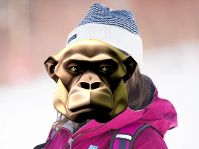AR Face Filter(ape)