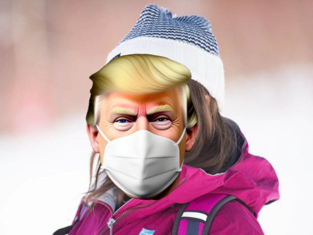 AR Face Filter(Trump)